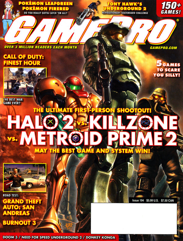 GamePro Issue 194 (November 2004) cover